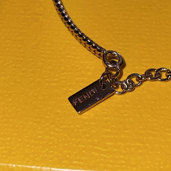 FENDI bracelet rose gold color great condition comes with box. - Picture 4 of 5